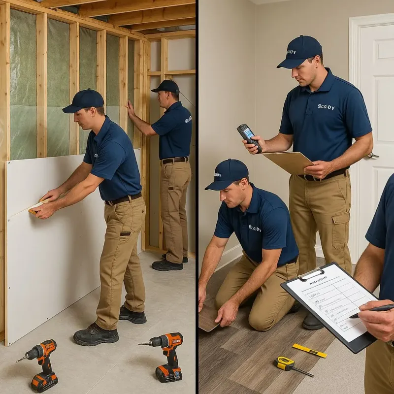 Repairs and Reconstruction process in Mulvane, KS